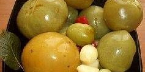 Kako fermentirati zeleni paradajz u kanti